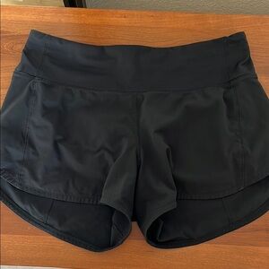 Lululemon mid rise speed shorts